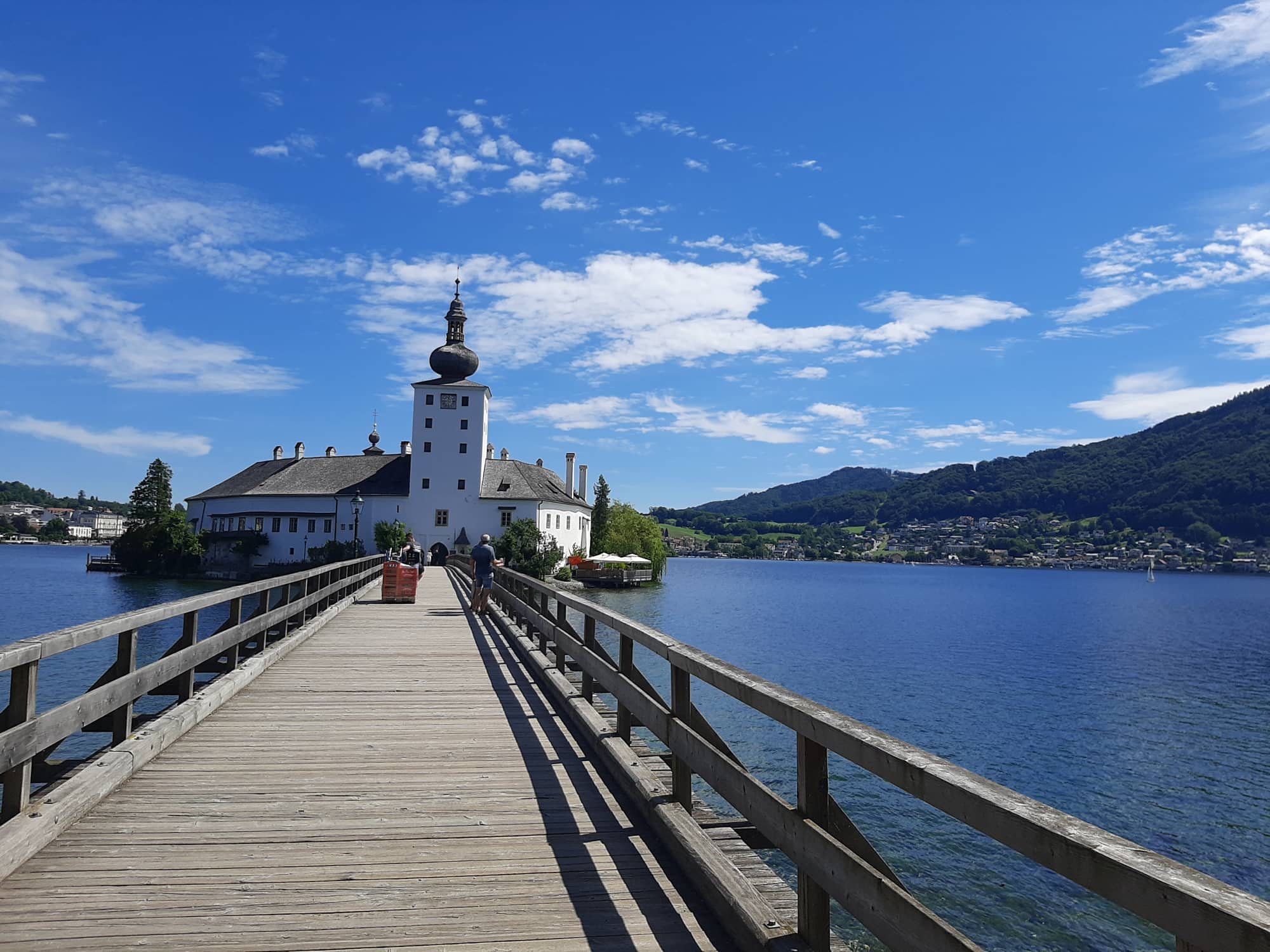 Strand - Camping Traunkirchen (Traunsee lakeside campsite)